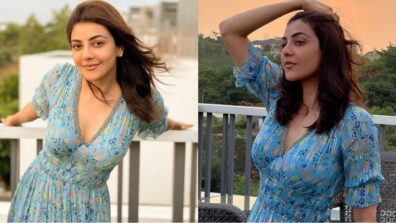 Dress Your Blues Like Kajal Aggarwal: Check Out The Diva’s Wardrobe