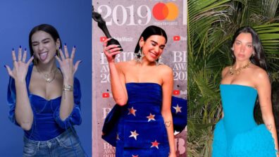 Dua Lipa’s Closet Is Full Of Blue Outfits: Choose Your Favourite