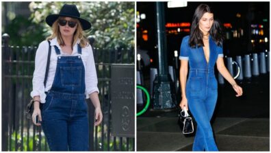 Elizabeth Olsen To Bella Hadid: Denim Overalls Are Conquering The Fashion Platform