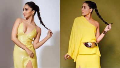 Faceoff: Kiara Advani Or Kareena Kapoor: Which Diva Flaunted In Pony Braid On A Yellow Outfit?