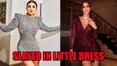 Fashion War: Kriti Sanon Or Parineeti Chopra: Which Bollywood Babe Slayed In Little Dress?