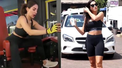 Fitness Fashion Face-off: Nikki Tamboli Vs Nora Fatehi: Who’s your ‘queen of hearts’ in black bralette? (Vote Now)