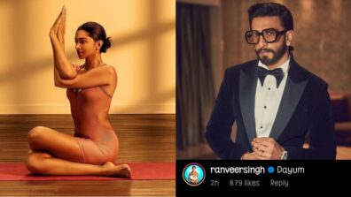 Fitness Queen: Deepika Padukone flaunts flexibility in yoga pose, Ranveer Singh says, “dayum…”