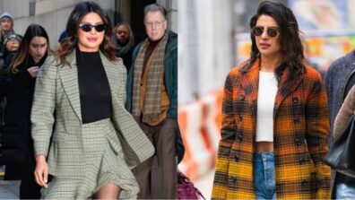 Formal And Fashionable: Plaid Ensembles Are A Staple For Priyanka Chopra