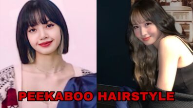 From Blackpink’s Lisa To Twice’s Momo, K-Pop Idols Who Slayed In Peekaboo Hairstyle