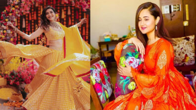 From Karishma Tanna To Rashami Desai, Take A Look At These Orange Casual Looks