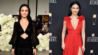 From Lacy Black Dress To Plunging Red Dress, Camila Mendes Is Truly Veronica