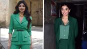 From Shilpa Shetty To Rashmika Mandanna, Celebs Who Opted For Green Pantsuits And Looked Stunning