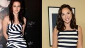 Gal Gadot Vs Kristen Stewart: Whose Black And White Striped Dress Are You Stealing?