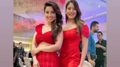 Girls In Red: Surbhi Chandna gets candid with Adaa Khan, fans melt in awe