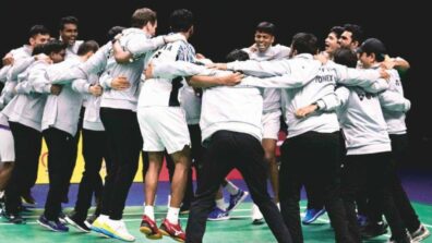 Good News: India secures historic win against Denmark to secure place in Thomas Cup final