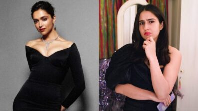 Gorgeous: Deepika Padukone and Sara Ali Khan to mark elegance in black gown