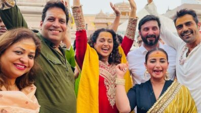 Har Har Mahadev: Kangana Ranaut and Arjun Rampal seek blessings together at Kashi Vishvanath ahead of ‘Dhaakad’ release