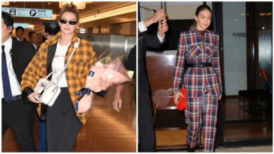 Have You Checked Out The Plaid Outfit Collection Of Gigi Hadid?