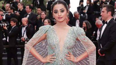 Helly Shah gracefully debuts at the red carpet of Cannes film festival 2022 in a stunning Ziad Nakad couture