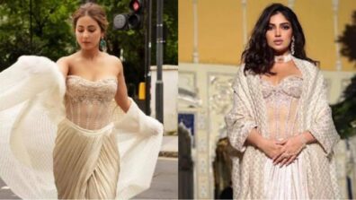 Hina Khan and Bhumi Pednekar look dreamy in Tarun Tahiliani’s intricate corsets, see pics