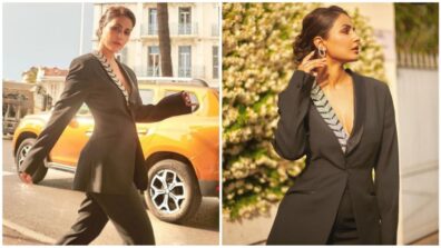 Hina Khan takes Cannes by storm, sets internet on fire in black classy pantsuit