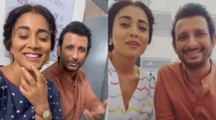 Thank you for being amazing…: Shriya Saran pens heartfelt note for Sharman Joshi, see funny goofy video