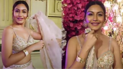 Hot Video: Surbhi Chandna dazzles in sensuous deep-neck lehenga choli, fans feel the heat