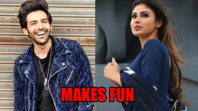 “I Will Try To Remove Naagin From Mouni”: Kartik Aaryan Makes Fun Of Mouni Roy On Sets: See Video