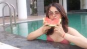 In Pics: Radhika Madan sizzles internet in pink bikini at pool