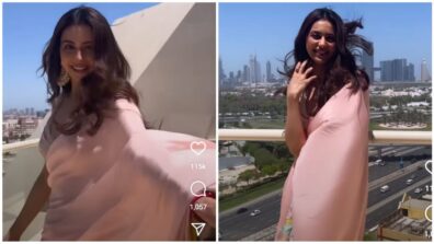 Ishq Hai Taiyaar: Rakul Preet Singh enjoys wanderlust in transparent saree, see viral video