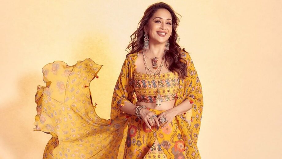 Janhvi Kapoor To Madhuri Dixit: Bollywood Celebrities Raising Heat In Yellow Ensembles - 3