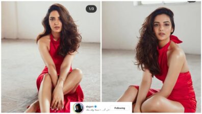 Jasmin Bhasin calls herself ‘red velvet cake’, BF Aly Goni reacts