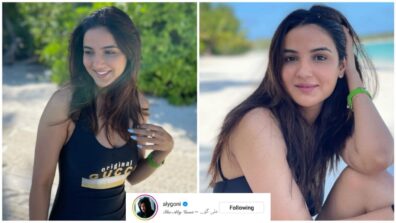 Jasmin Bhasin gives ‘mermaid’ vibes from Maldives, BF Aly Goni is in love