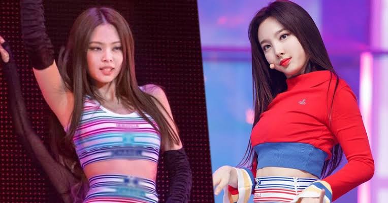 Jennie Of Blackpink And Nayeon Of Twice Donned The Same Clothes But Offered Entirely Different Vibes - 2