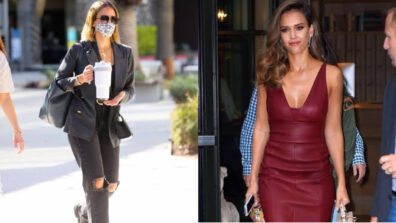 Jessica Alba Loves To Play With Colours, Check Out Her Multi-Coloured Outfits