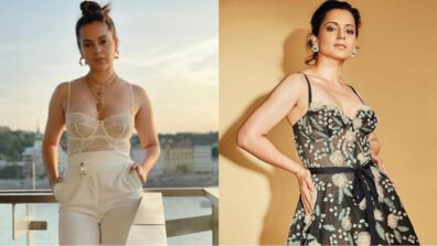 Kangana Ranaut Took The Bustier Trend To Another Level, Check It Out