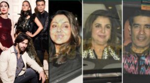 Karan Johar Birthday Bash: Varun Dhawan, Karisma Kapoor, Gauri Khan, Manish Malhotra, Farah Khan Kunder, Manish Malhotra celebrate with maverick director