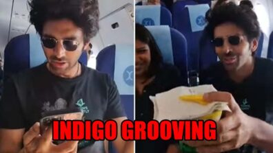 Kartik Aaryan Sets Indigo Grooving As He Travels Economy: Checkout