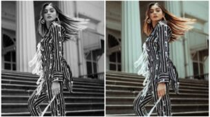 KKK 11 diva Sana Makbul rocks ‘black and white’ pantsuit swag, netizens love it