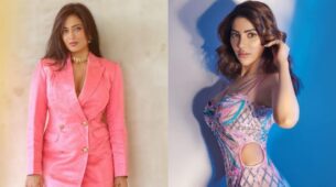 KKK babes Nikki Tamboli and Shweta Tiwari show off oomph in classy fashion