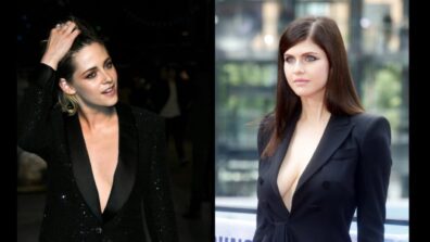 Kristen Stewart To Alexandra Daddario: 5 Times Celebrities Have Pulled Off Plunge Neck Blazers For Spectacular Events