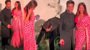 Kriti Kharbanda Finds A Saviour As She Faces A Problem With Her Saree At Arpita Khan’s Eid Party: Know Who
