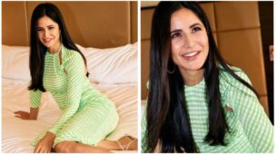 Lately Katrina Kaif Has Been Obsessing Over Casual Green Dresses, Take A Look