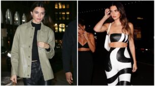 Look Stunning In Leather Pants, Style Them Like Kendall Jenner