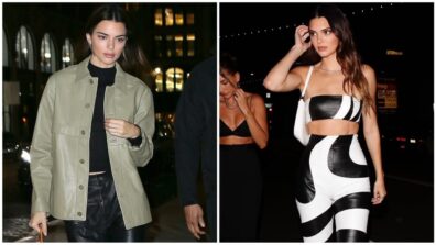 Look Stunning In Leather Pants, Style Them Like Kendall Jenner