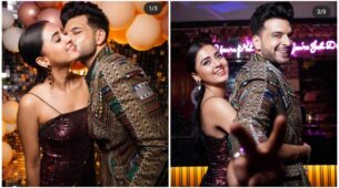 Love In The Air: Karan Kundrra and Tejasswi Prakash go mushy in public