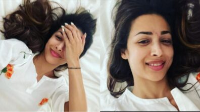 Malaika Arora enjoys Sunday in her bedroom, Arjun Kapoor loves her charm