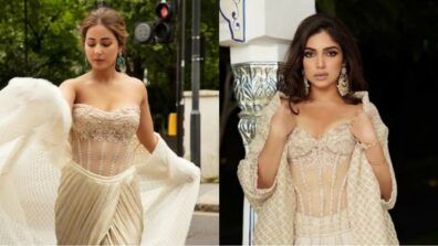 Fashion War: Hina Khan Or Bhumi Pednekar: Who Slew Better In Tarun Tahiliani Ivory Corset Set