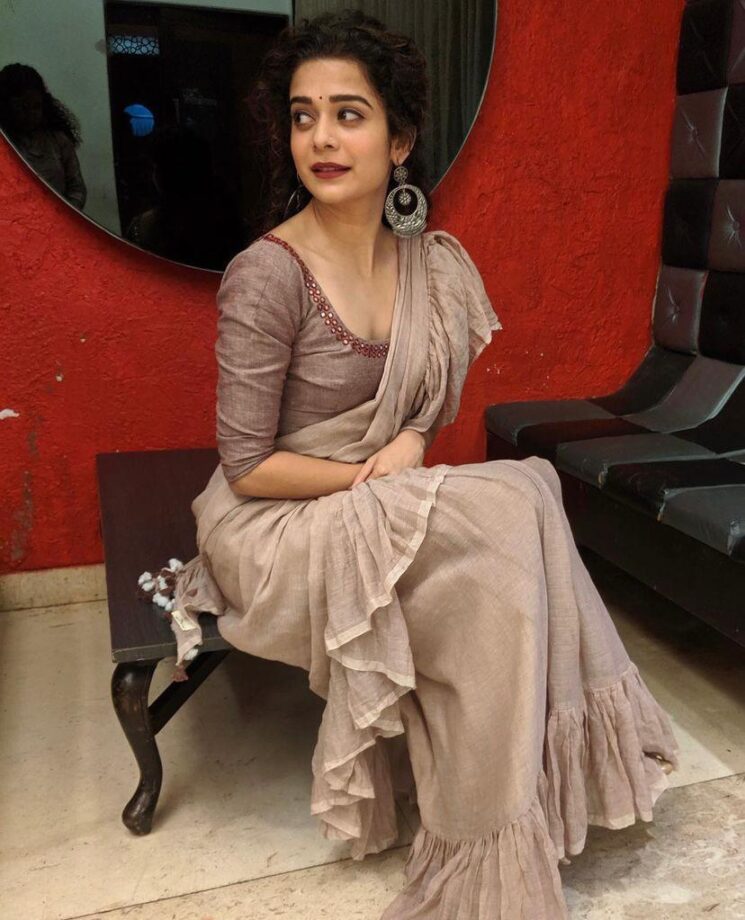 Mithila Palkar In Gorgeous Sarees Is Giving Us The ‘Desi Girl’ Vibes - 1