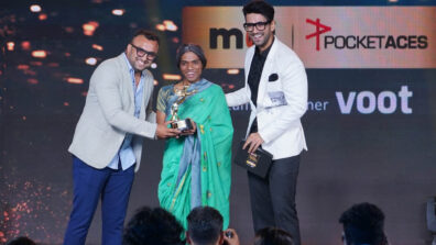Moj Creator Prasad Shivaji Gengaje gets the award for Favourite Comedy Creator at IWMBuzz Digital Awards