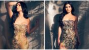 Mouni Roy dazzles in shimmery strapless outfit, see oomph expressions