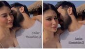Mouni Roy gets romantic kisses from husband Suraj Nambiar, watch video