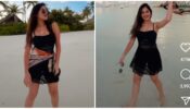 Mujhe Toh Teri Lat Lag Gayi: Jannat Zubair Rahmani dances in beach, see hot video