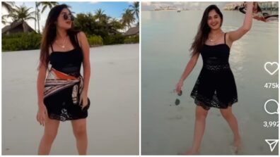 Mujhe Toh Teri Lat Lag Gayi: Jannat Zubair Rahmani dances in beach, see hot video